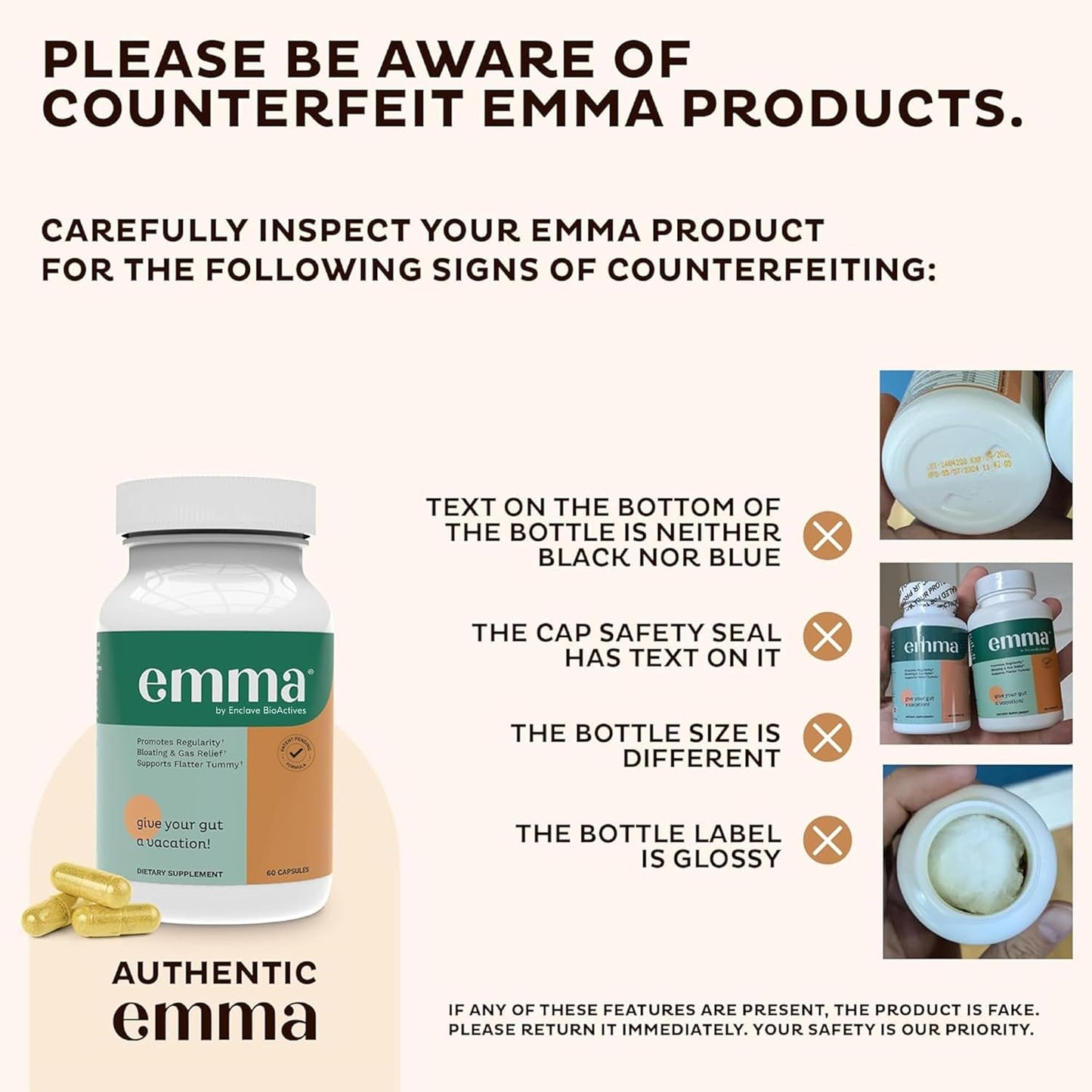 Emma Relief Daily Digestive Supplement